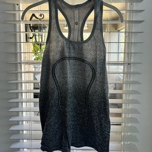 Grey Lululemon Swiftly tank